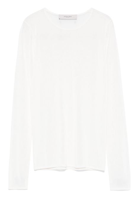 T-shirt Nella in bianco slavato Golden Goose - donna